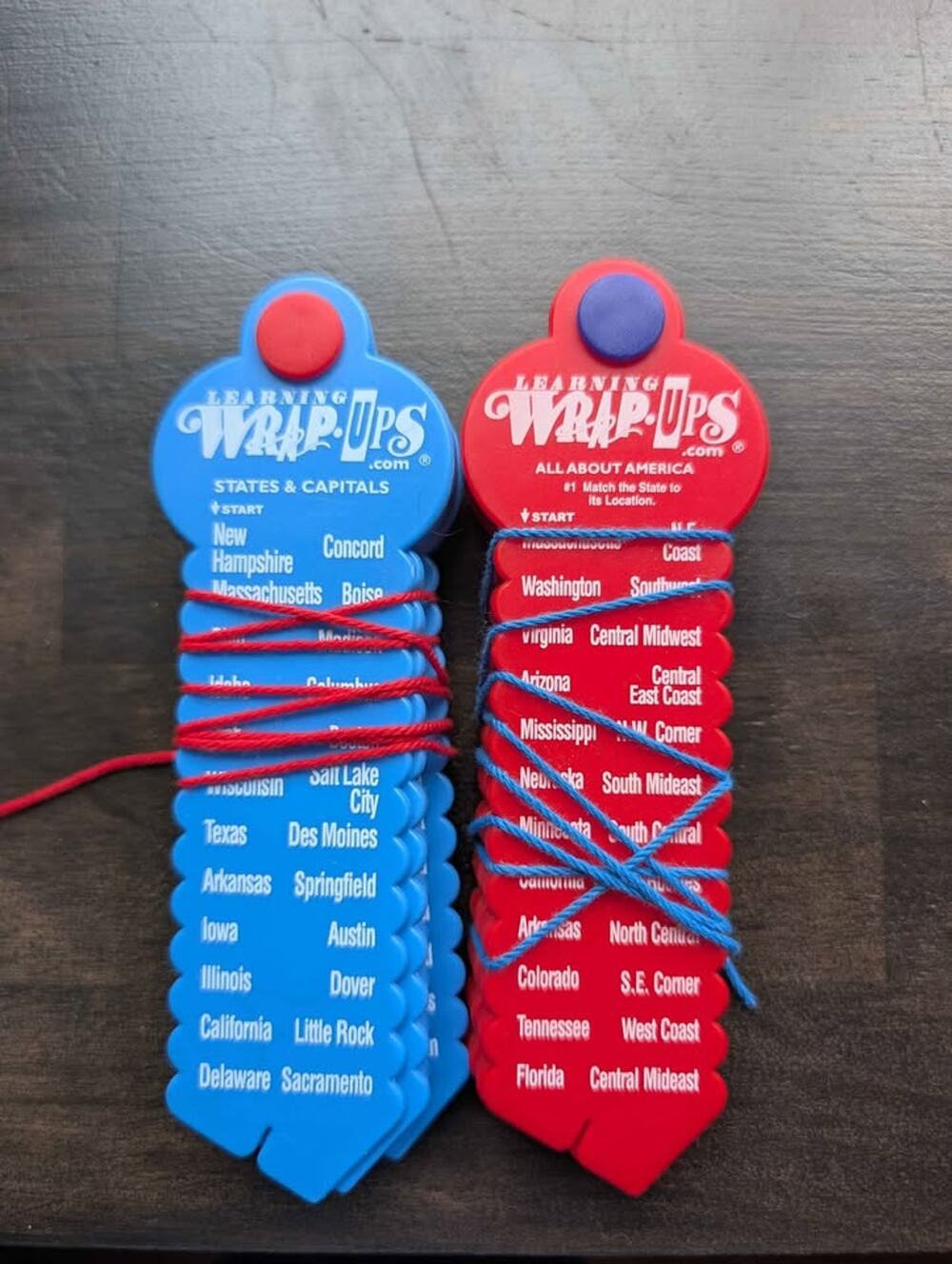 Usborne Books Learning Wrap-Ups States and Capitals
